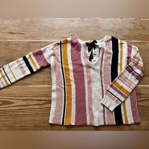 Crewneck Sezane sweater with back ribbon